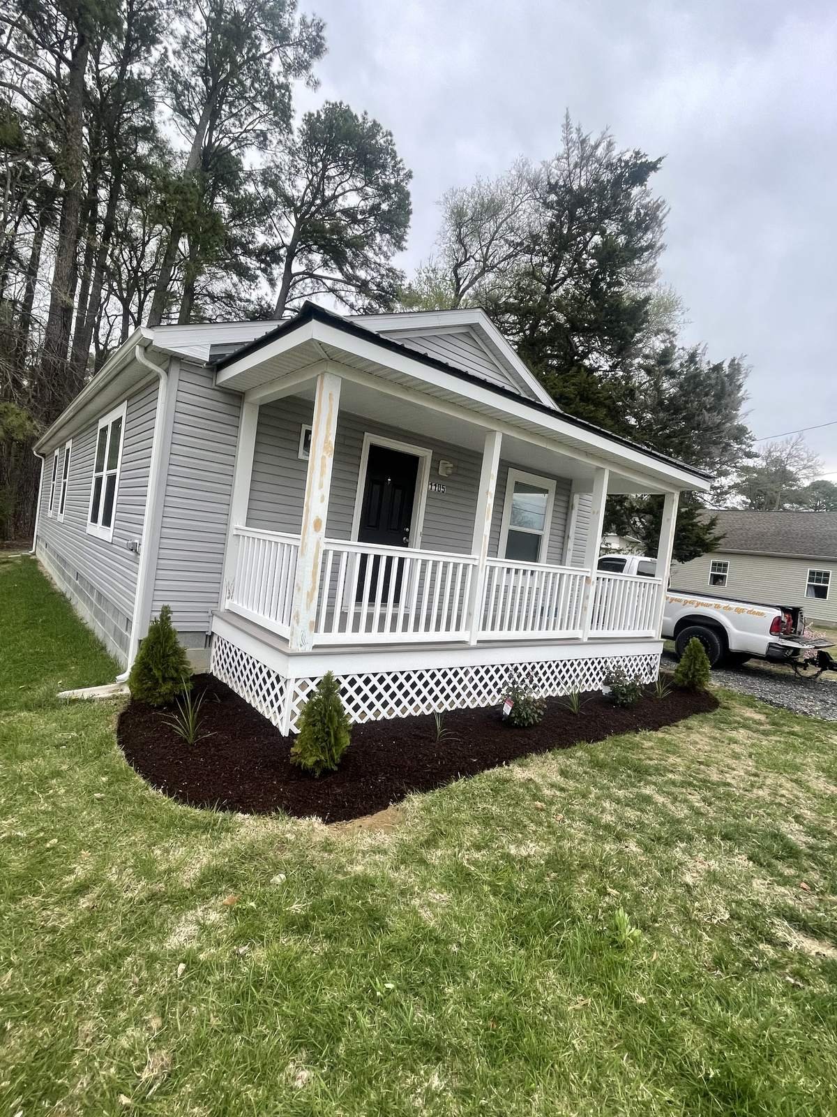 New Build Foundation Planting — Top Notch Property Services